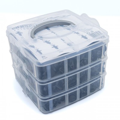 Clipes para Carro 625 Pcs com Ferramentas EPCRC02 - Image 2