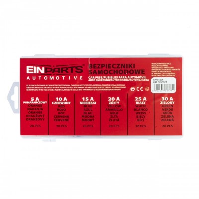 Conjunto Fusíveis Padrão 120 Pcs EPFUSE06 - Image 3